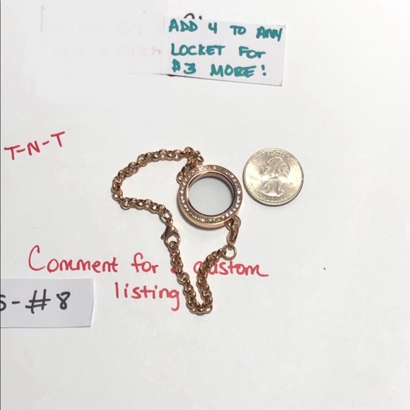 SS-#7 Stainless Steel Living Locket Bracelet - Picture 3 of 8